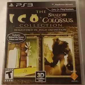 PS3 Ico and Shadow of the Colossus collection